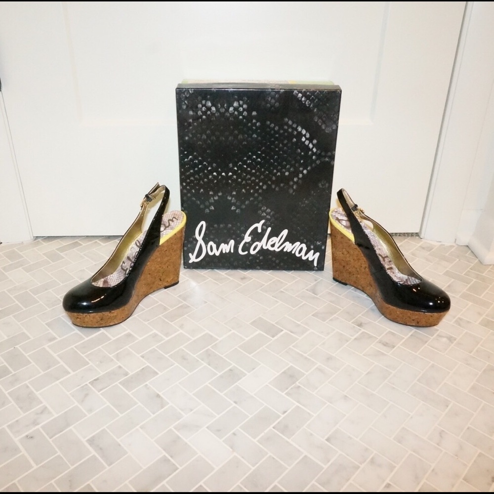 Sam Edelman “Mallory” Black 7.5 shoe BRAND NEW!